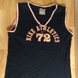 Vintage Nike Athletics 72 Logo Tank Top